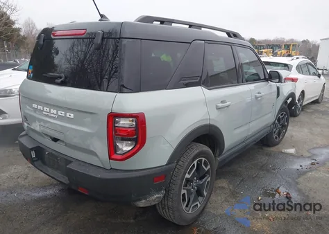 2024 Ford Bronco Sport Outer Banks from USA, damaged, VIN 3FMCR9C63RRE45977